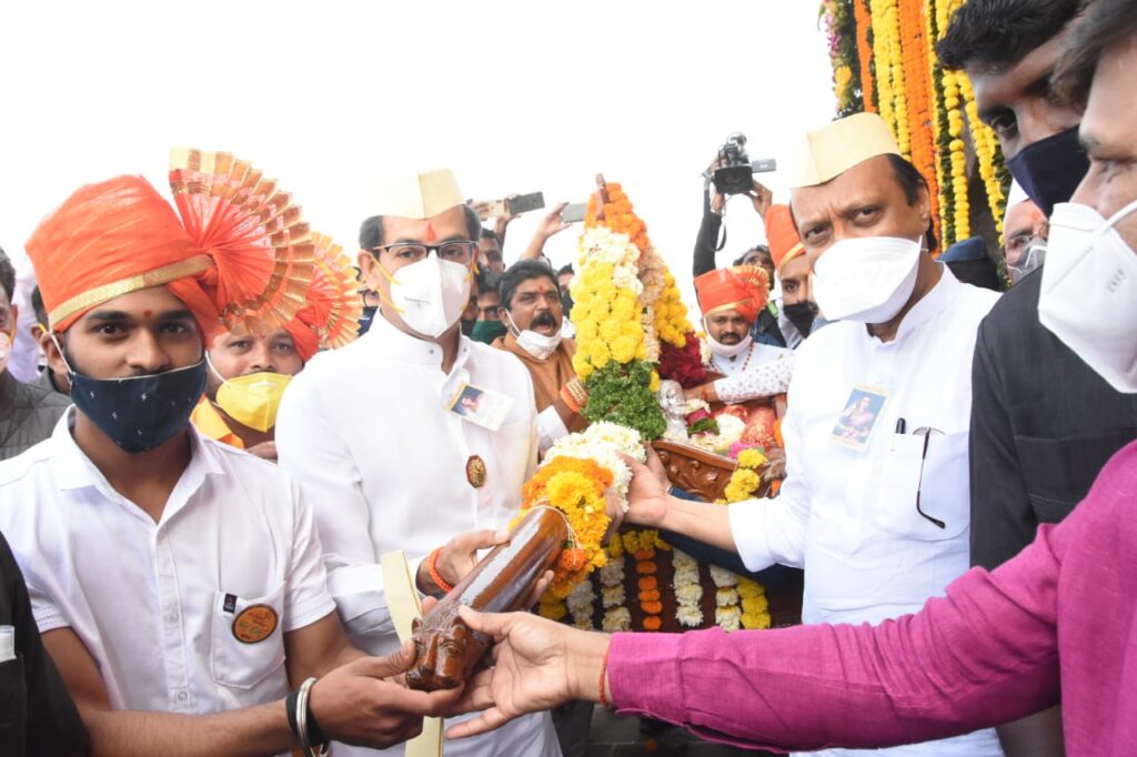 संपूर्ण जगात छत्रपती शिवाजी महाराजांचे तेज पसरवणार–मुख्यमंत्री उद्धव ठाकरे