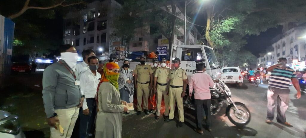 कोरोना विषाणू प्रतिबंधात्मक कायद्या अंतर्गत विविध क्षेत्रीय कार्यालयाअंतर्गत दंडात्मक कारवाई.