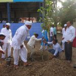 पालखी सोहळयात हरित वारी अभियानाअंतर्गत वृक्षलागवड